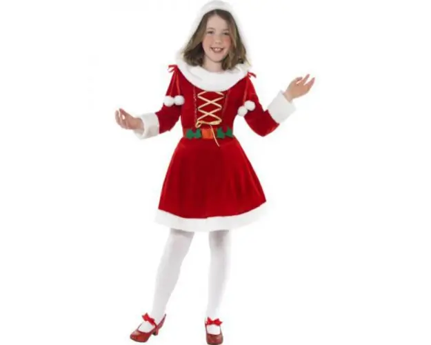 Costum craciunita fetita