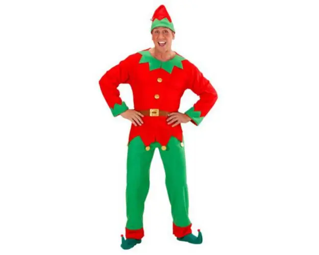 Costum elf ajutorul mosului