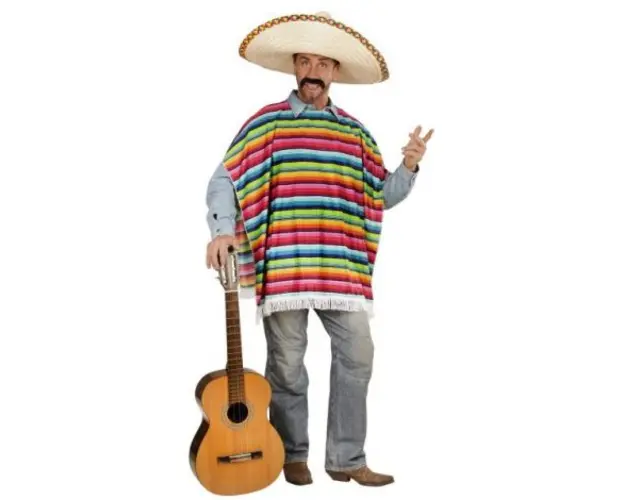 Costum mexican poncho