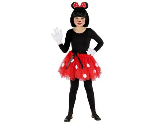 Costum minnie 2 piese 4-5 ani