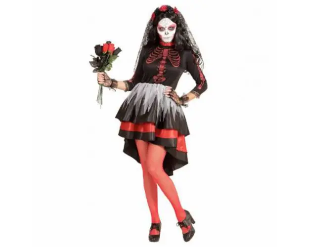 Costum mireasa schelet