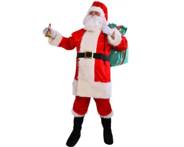 Costum mos craciun catifea xxl Widmann Italia 442262