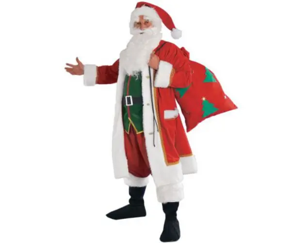 Costum mos craciun festiv