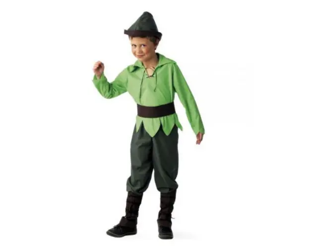 Costum peter pan - marimea 140 cm