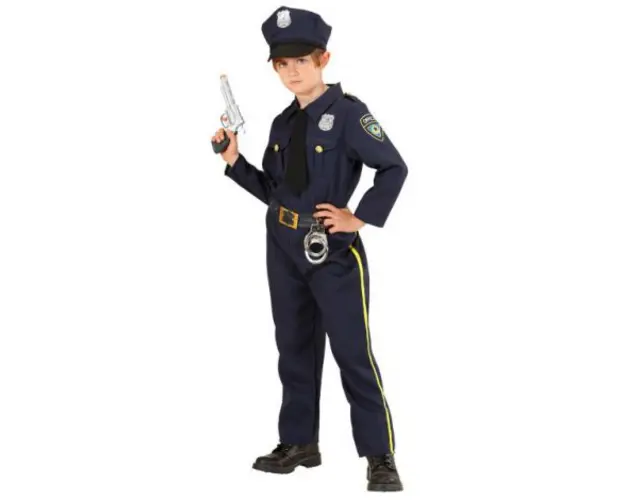 Costum politist baieti