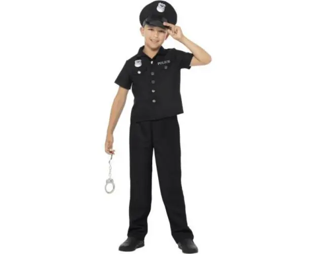 Costum politist - marimea 128 cm