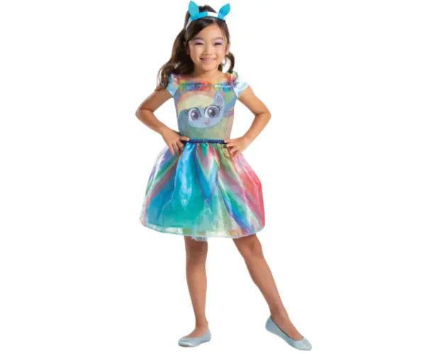 COSTUM RAINBOW DASH 5-6 ANI