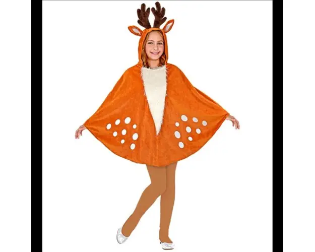 Costum ren copii poncho