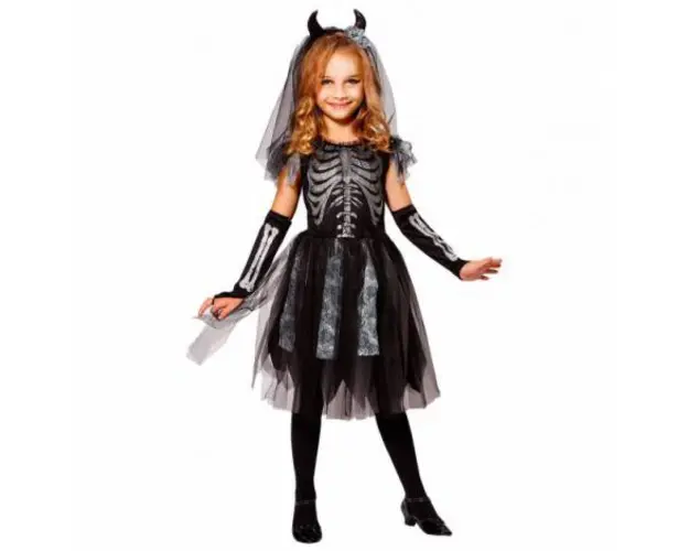 Costum schelet dracusor fetita