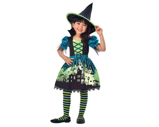 Costum vrajitoare 4-6 ani