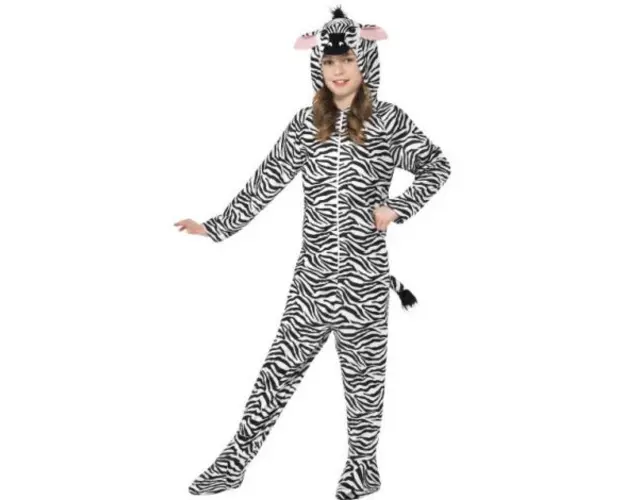 Costum zebra salopeta copii