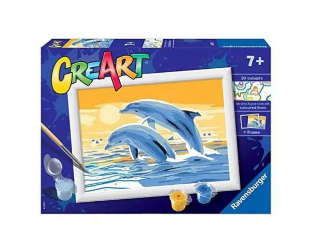 Creart - pictura delfini 20073 Ravensburger