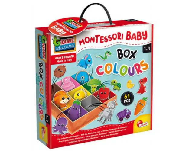 Cutiuta montessori - culori