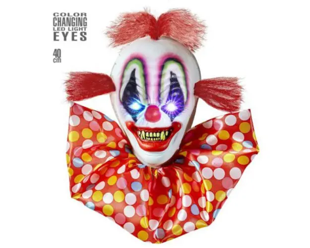 Decor clown horror ochi luminosi Widmann Italia 07106