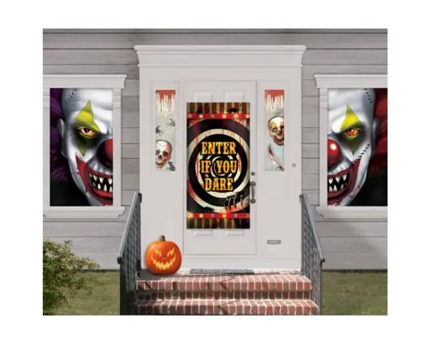 Decor scena clown horror 33 piese