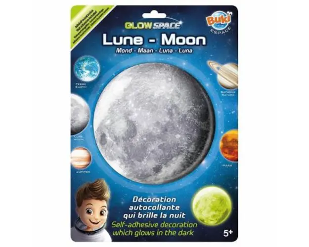 Decoratiuni de perete fosforescente - Luna