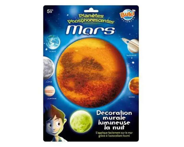 Decoratiuni de perete fosforescente - Marte