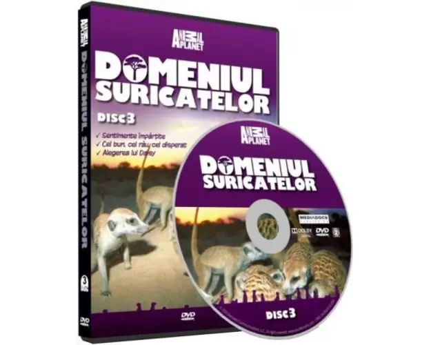 DVD Domeniul Suricatelor disc 3 Discovery
