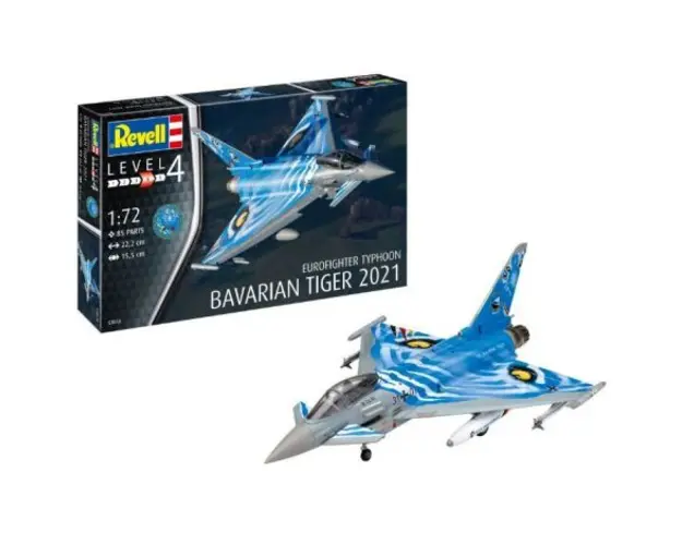 Eurofighter typhoon 'the bavarian tiger 2021'