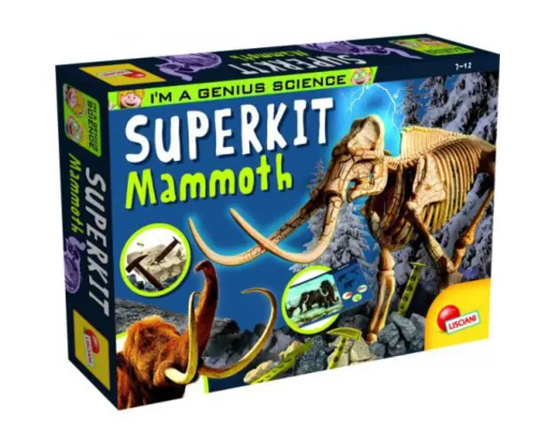 Experimentele micului geniu - kit paleontologie mamut