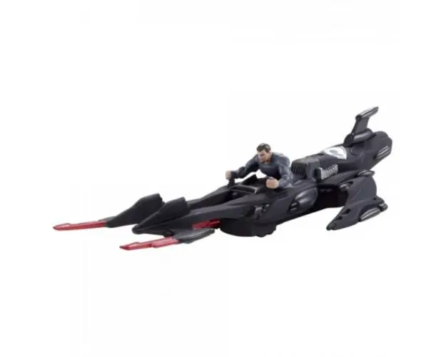 Figurina Man of Steel si vehicul Shadow Cruiser