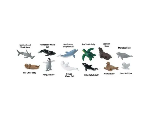 Figurina - Pui animale marine