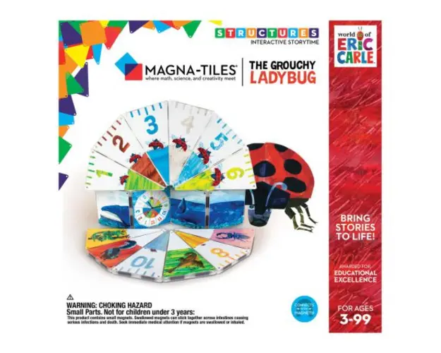 Gargarita morocanoasa, Eric Carle, Magna-Tiles Structures