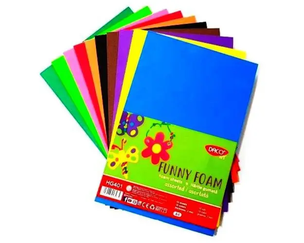 Hartie gumata 10 culori