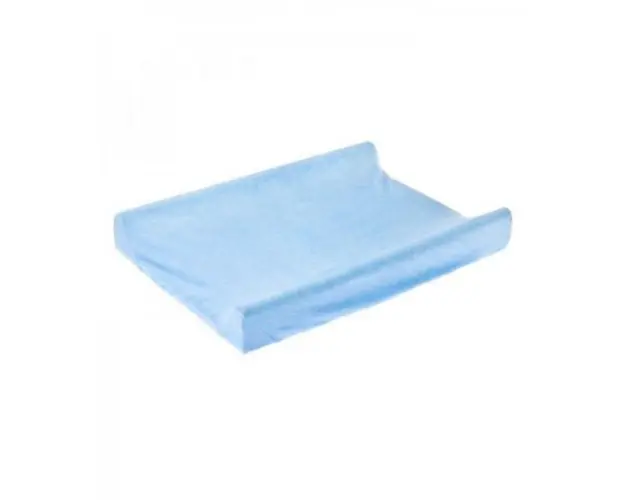 Husa de bumbac 100% pentru salteaua de infasat 70x50 cm Blue