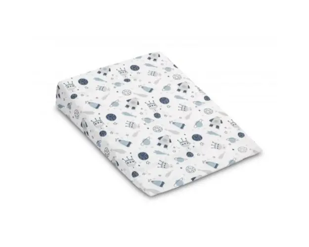 Husa pentru perna Sensillo 30x38 cm Cosmos Alba