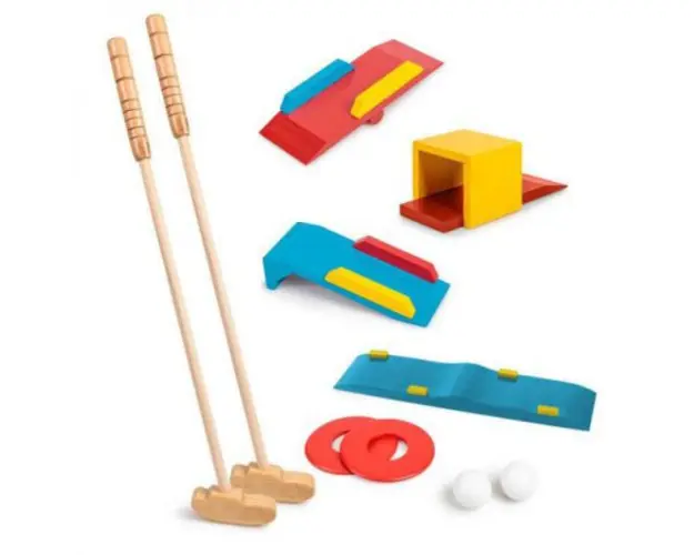 Joc de golf cu accesorii