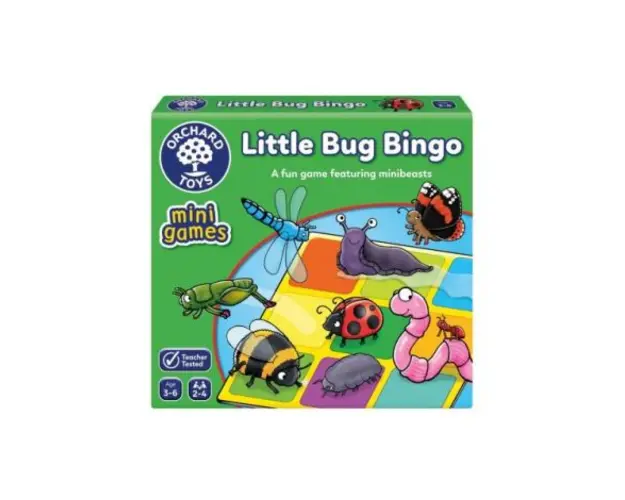 Joc educativ Bingo Mica Insecta LITTLE BUG BINGO