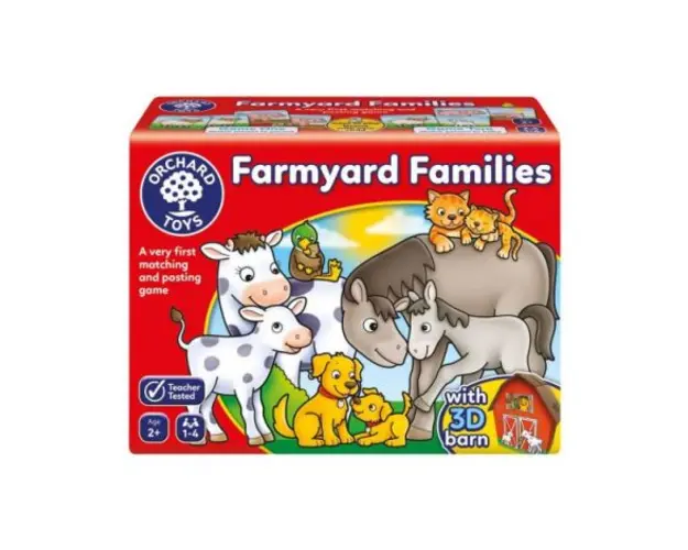 Joc educativ Familii de la Ferma FARMYARD FAMILIES