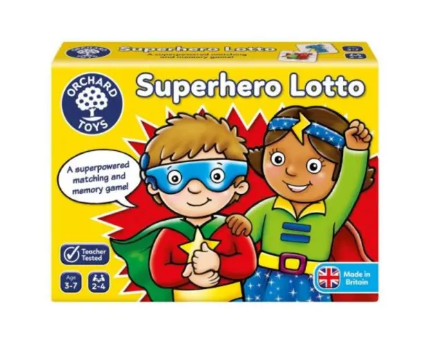 Joc educativ Supererou SUPERHERO LOTTO