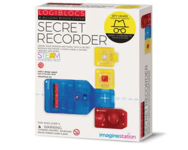 Joc electronic Logiblocs - set Secret Recorder