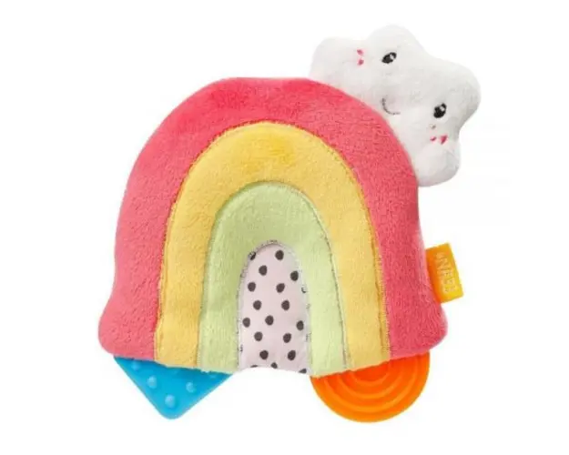 Jucarie dexteritate si dentitie - curcubeu