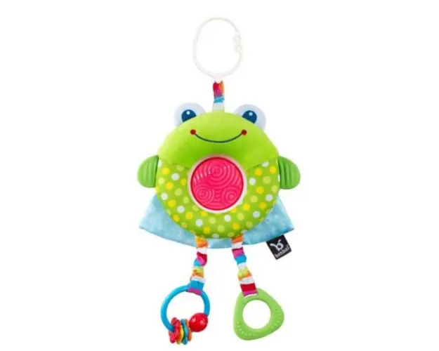 Jucarie din plus Benbat pentru dezvoltare senzoriala Frog