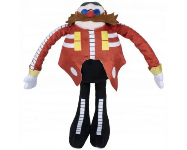 Jucarie din plus Dr. Eggman, Sonic Hedgehog, 35 cm