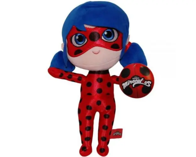 Jucarie din plus si material textil Ladybug, Miraculous, 30 cm