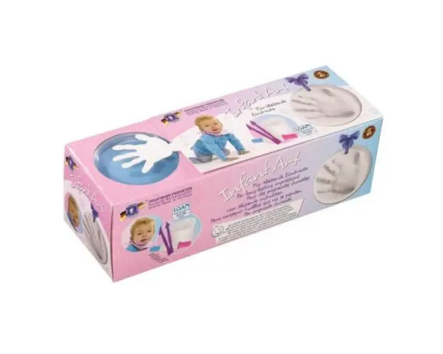 Kit amprenta bebelusi - albastru