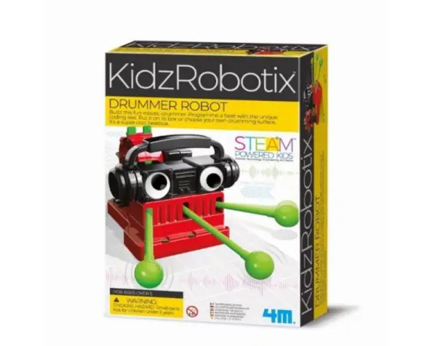 Kit constructie robot - Drummer, Kidz Robotix