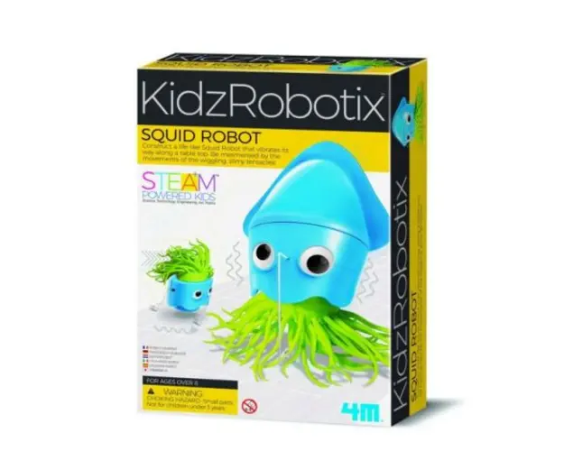 Kit constructie robot - Squid Robot, Kidz Robotix