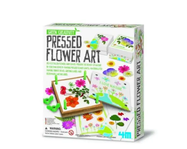 Kit creativ - Presa pentru flori si frunze, Green Creativity