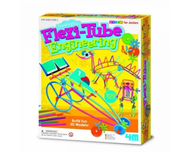 Kit creativ STEM - FlexiTube, ThinkingKits