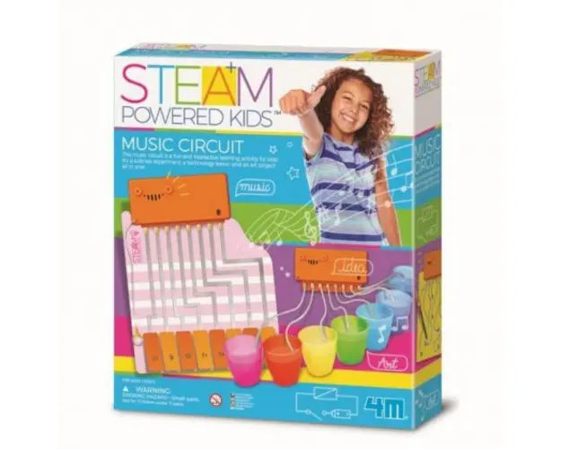 Kit stiintific Circuit Muzical, STEAM Kids