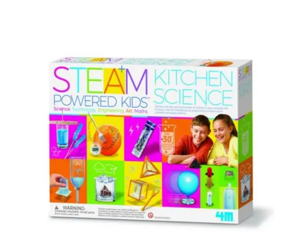 Kit stiintific - Stiinta din bucatarie, STEAM Kids