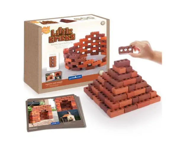 Little Bricks 60 de piese, Guidecraft