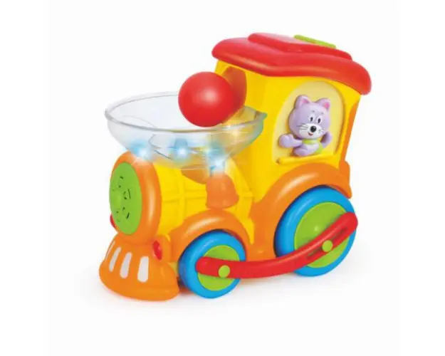 Locomotiva Cu Bile Cu Sunete Si Lumini