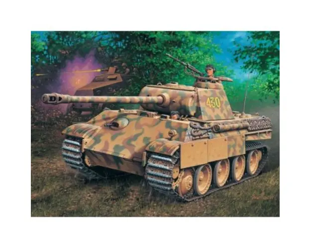 Macheta Revell Tanc Pzkpfw V Panther Varianta G, Scara 1:72