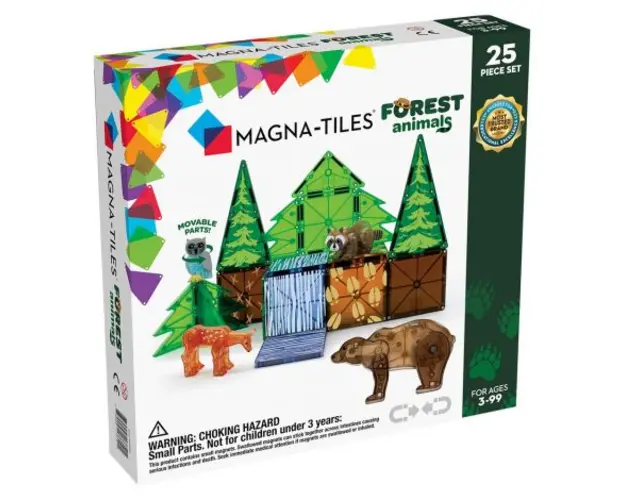 Magna-Tiles Forest Animals, set magnetic